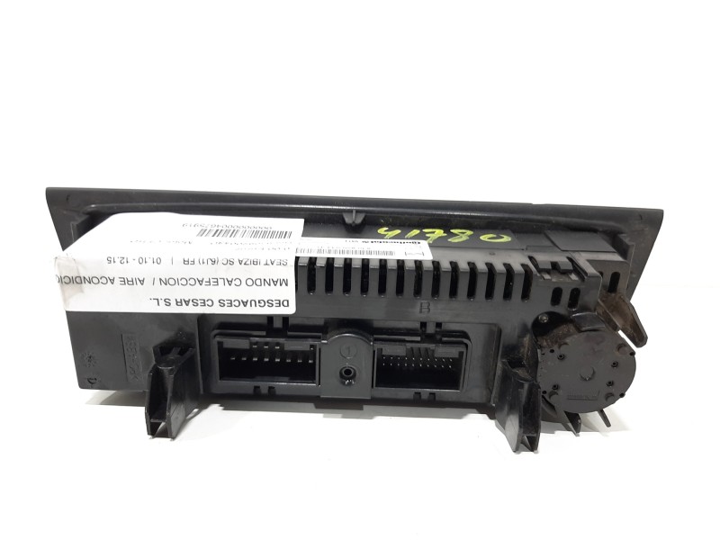 Recambio de mando calefaccion / aire acondicionado para seat ibiza sc (6j1) fr referencia OEM IAM 6J0820043D  