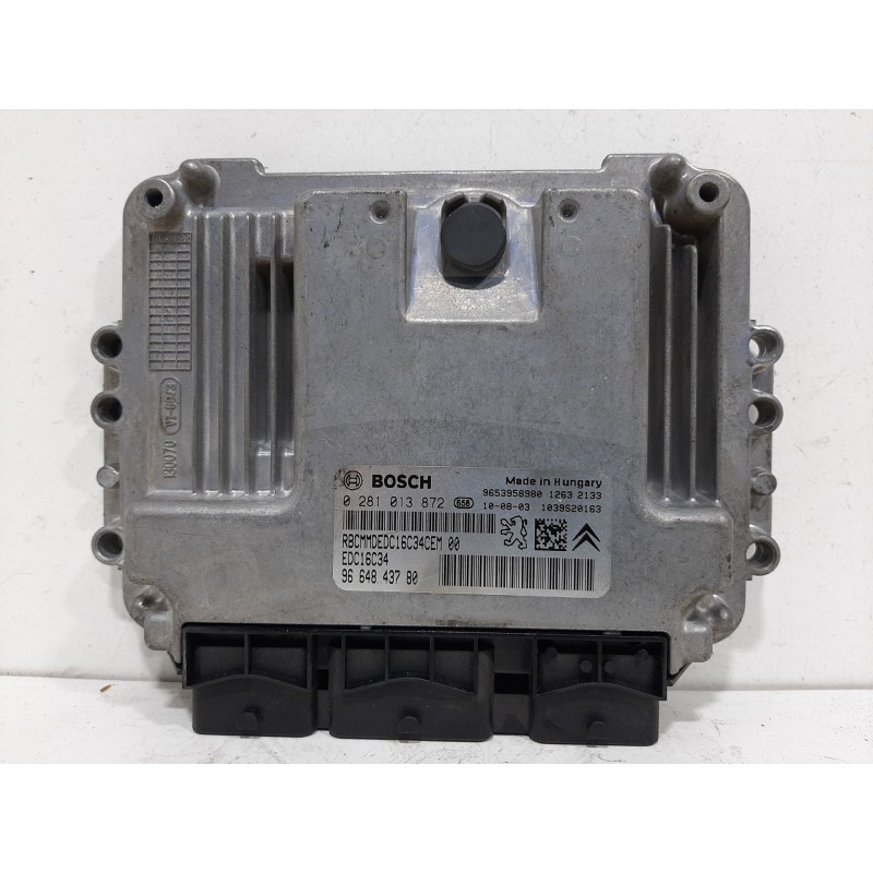 Recambio de centralita motor uce para peugeot partner kombi confort referencia OEM IAM 9664843780 0281013872 