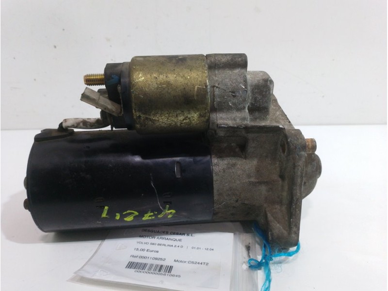 Recambio de motor arranque para volvo s60 berlina 2.4 d referencia OEM IAM 0001109252  