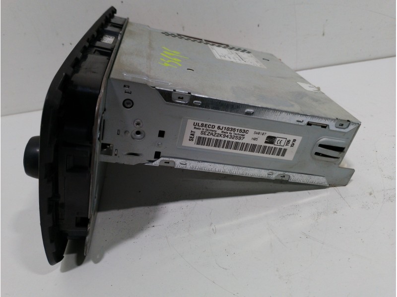 Recambio de sistema audio / radio cd para seat ibiza sc (6j1) ecomotive referencia OEM IAM 6J1035153C  
