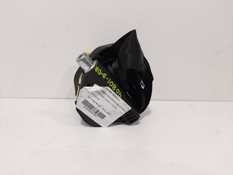 Recambio de cinturon seguridad delantero derecho para volkswagen touran (1t2) edition referencia OEM IAM 1T0857807D  