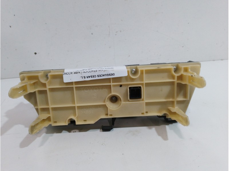 Recambio de mando calefaccion / aire acondicionado para toyota prius (nhw30) plug-in hybrid advance referencia OEM IAM 75D726LH 