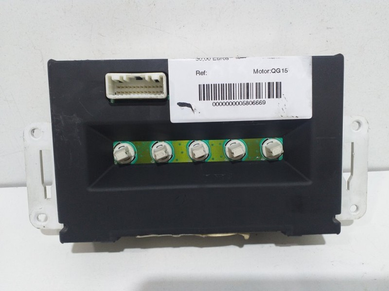 Recambio de pantalla multifuncion para nissan almera (n16/e) acenta referencia OEM IAM   