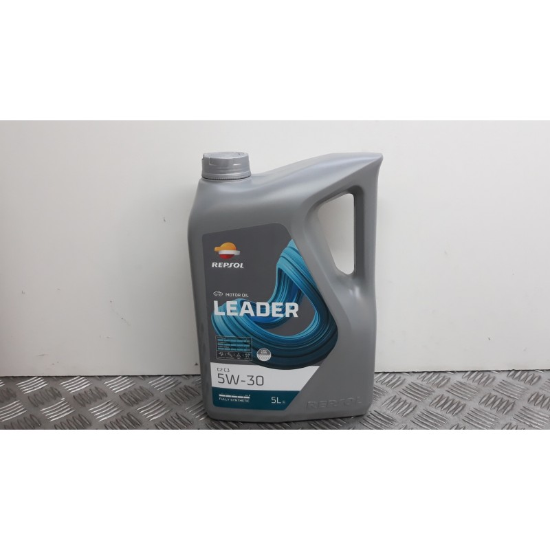 Recambio de aceite 5w-30 para material nuevo referencia OEM IAM REPSOLLEADER REPSOL LEADER 