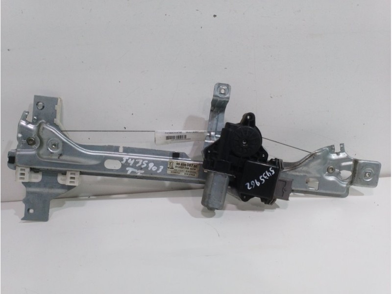 Recambio de elevalunas trasero izquierdo para peugeot 5008 active referencia OEM IAM 9682808780 6 PINES 