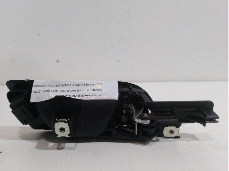 Recambio de maneta interior delantera izquierda para volkswagen golf v berlina (1k1) conceptline (e) referencia OEM IAM 1K183711