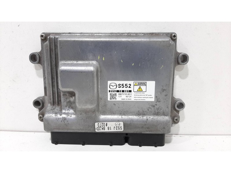 Recambio de centralita motor uce para mazda cx-3 center-line referencia OEM IAM S55218881 MB2757004810 KE124