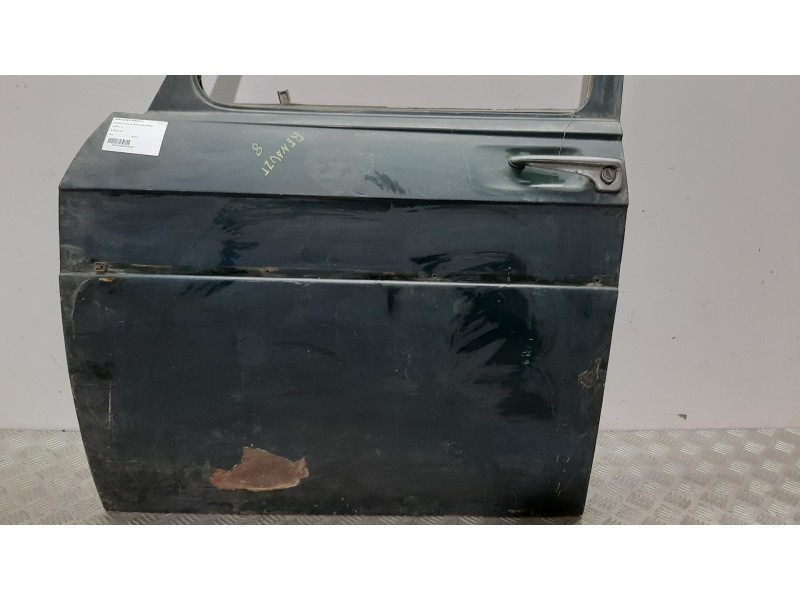 Recambio de puerta delantera izquierda para renault 8 referencia OEM IAM  VERDE 