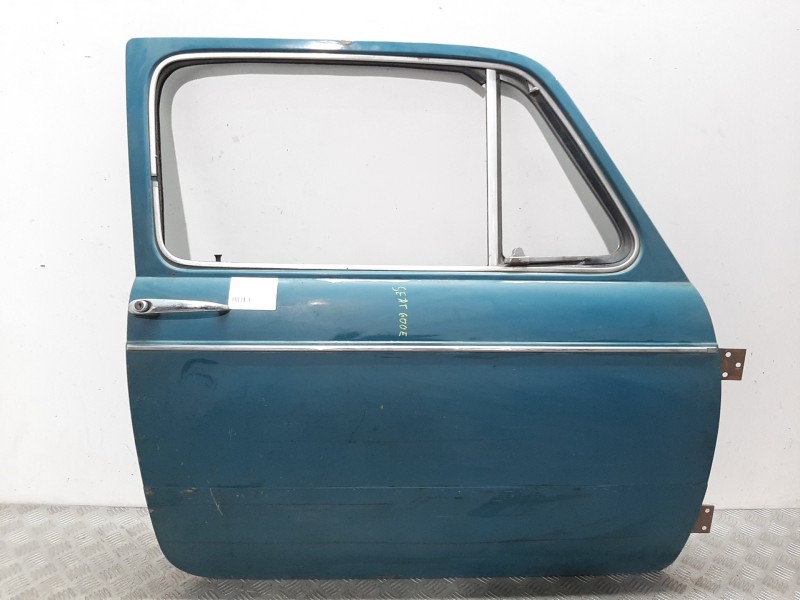 Recambio de puerta delantera derecha para seat 600 e referencia OEM IAM  AZUL 