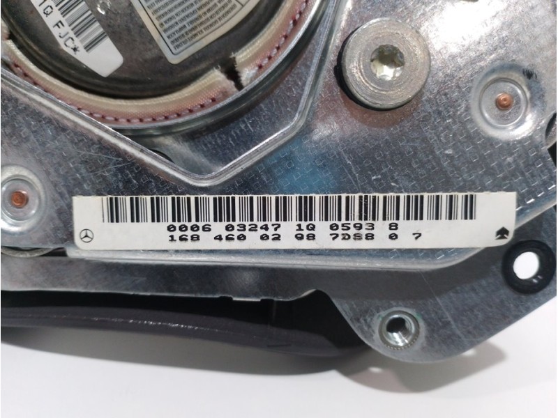 Recambio de airbag delantero izquierdo para mercedes-benz clase a (w168) 190 (168.032) referencia OEM IAM 16846002987D88  