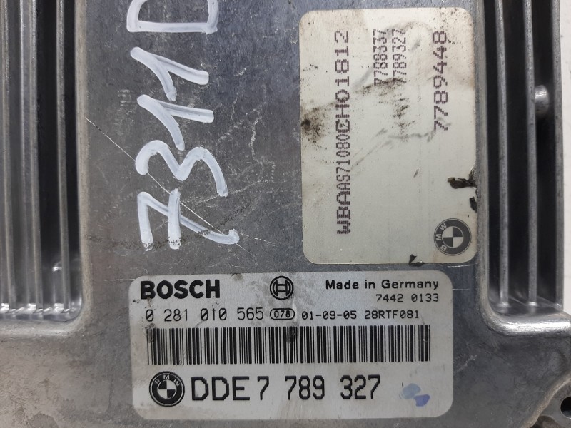 Recambio de centralita motor uce para bmw serie 3 berlina (e46) 320d referencia OEM IAM 7789327 0281010565 