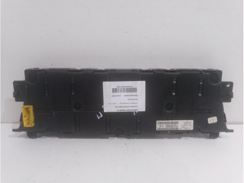 Recambio de cuadro instrumentos para citroën c4 picasso sx referencia OEM IAM 9665500080  