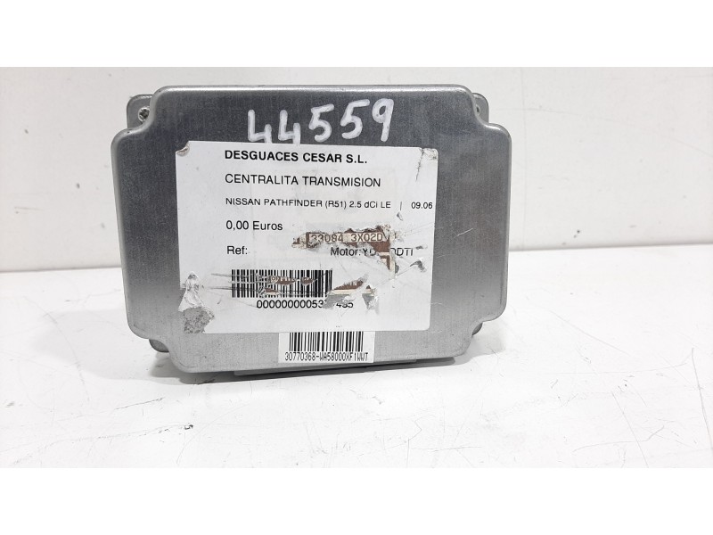Recambio de centralita transmision para nissan pathfinder (r51) 2.5 dci le referencia OEM IAM 330843X02D 30770368 