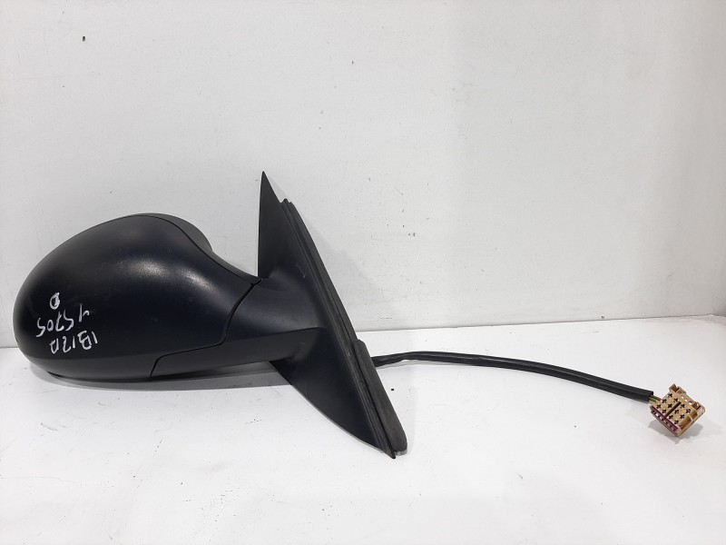 Recambio de retrovisor derecho para seat ibiza (6l1) signo referencia OEM IAM  NEGRO ELECTRICO