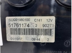 Recambio de cuadro instrumentos para fiat bravo (198) 1.9 active multijet referencia OEM IAM 51761174   2