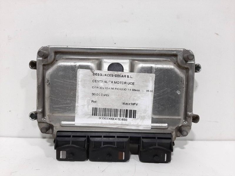 Recambio de centralita motor uce para citroën xsara picasso 1.6 básico referencia OEM IAM 0261206633 9637839580 