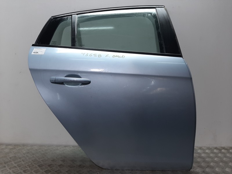 Recambio de puerta trasera derecha para fiat bravo (198) 1.9 active multijet referencia OEM IAM 0051839095 AZUL 