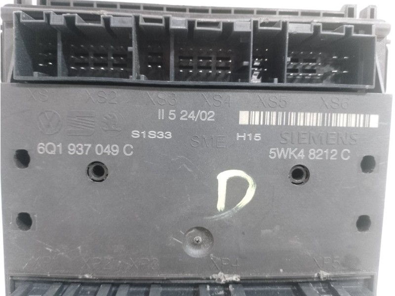 Recambio de modulo electronico para seat cordoba berlina (6l2) fresh referencia OEM IAM 6Q1937049C 5WK48212C 