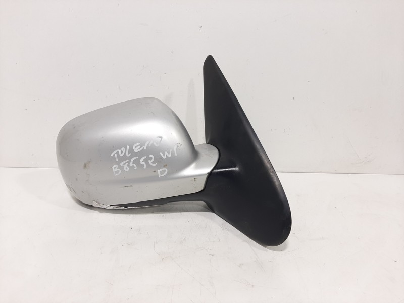 Recambio de retrovisor derecho para seat toledo (1m2) select referencia OEM IAM  ELÉCTRICO GRIS PLATA