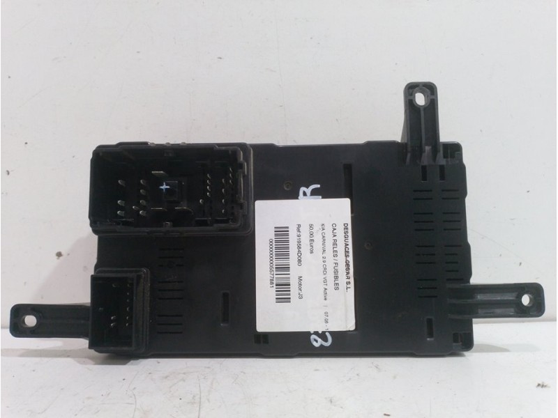 Recambio de caja reles / fusibles para kia carnival 2.9 crdi vgt active referencia OEM IAM 919584D080  