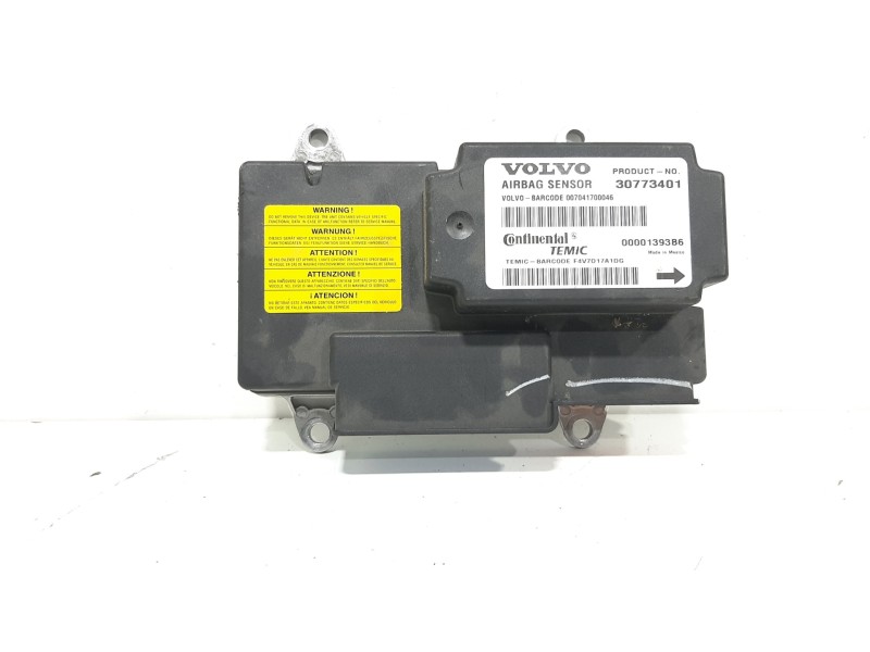 Recambio de centralita airbag para volvo v50 familiar d5 kinetic referencia OEM IAM 30773401 00001393B6 