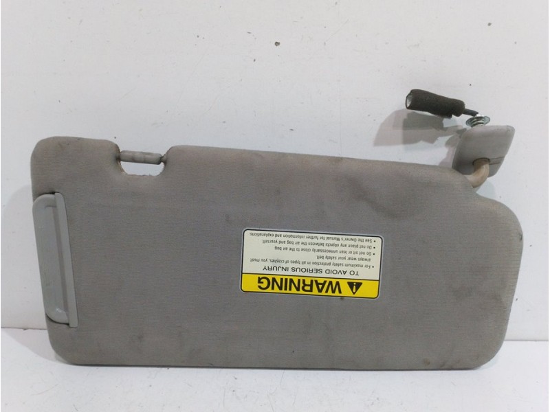 Recambio de parasol izquierdo para kia carnival 2.9 crdi vgt active referencia OEM IAM 852104D310QW  