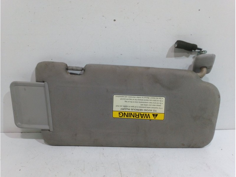 Recambio de parasol izquierdo para kia carnival 2.9 crdi vgt active referencia OEM IAM 852104D310QW  