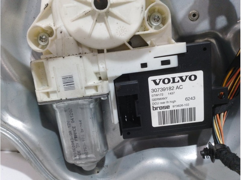 Recambio de elevalunas trasero izquierdo para volvo v50 familiar d5 kinetic referencia OEM IAM 31253515 8679082 
