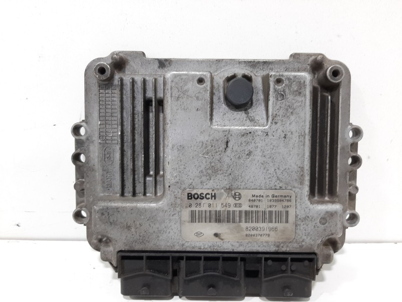 Recambio de centralita motor uce para renault scenic ii confort expression referencia OEM IAM 8200391966 0281011549 