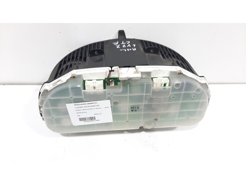Recambio de cuadro instrumentos para mazda 3 berlina (bk) 2.0 sportive referencia OEM IAM BPALA  