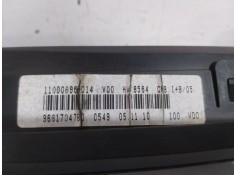 Recambio de cuadro instrumentos para citroën xsara picasso 1.6 hdi 90 exclusive referencia OEM IAM 966173780   2