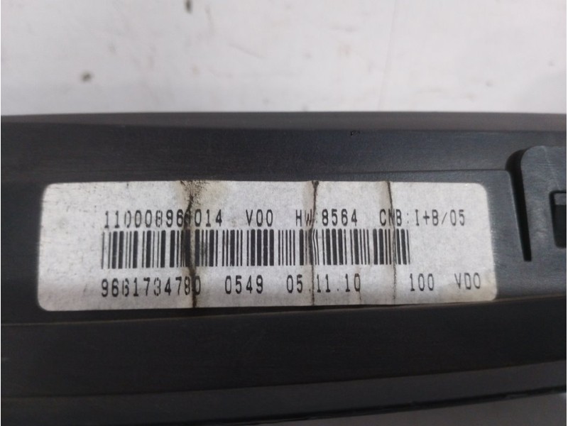 Recambio de cuadro instrumentos para citroën xsara picasso 1.6 hdi 90 exclusive referencia OEM IAM 966173780  