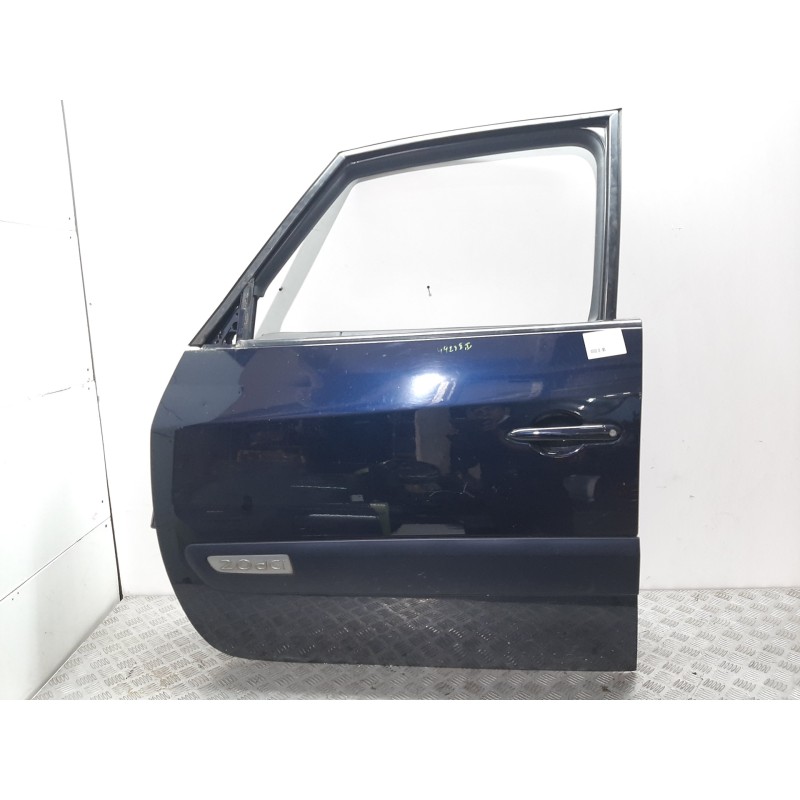 Recambio de puerta delantera izquierda para renault espace iv (jk0) dynamique referencia OEM IAM 7751473099 AZUL 