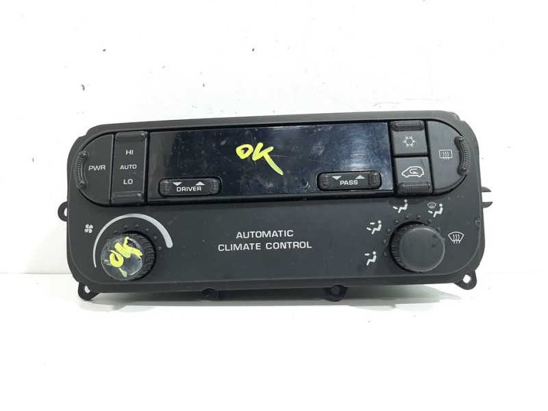 Recambio de mando calefaccion / aire acondicionado para chrysler voyager (rg) 2.5 crd lx referencia OEM IAM 05134626AC  