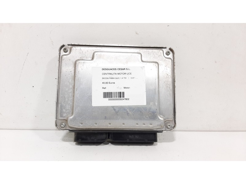 Recambio de centralita motor uce para skoda fabia (5j2 ) 1.4 tdi referencia OEM IAM 045906019CD 0281012749 