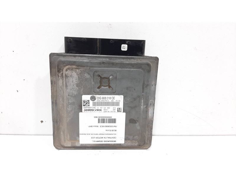 Recambio de centralita motor uce para volkswagen passat berlina (3c2) advance referencia OEM IAM 03G906018CE  