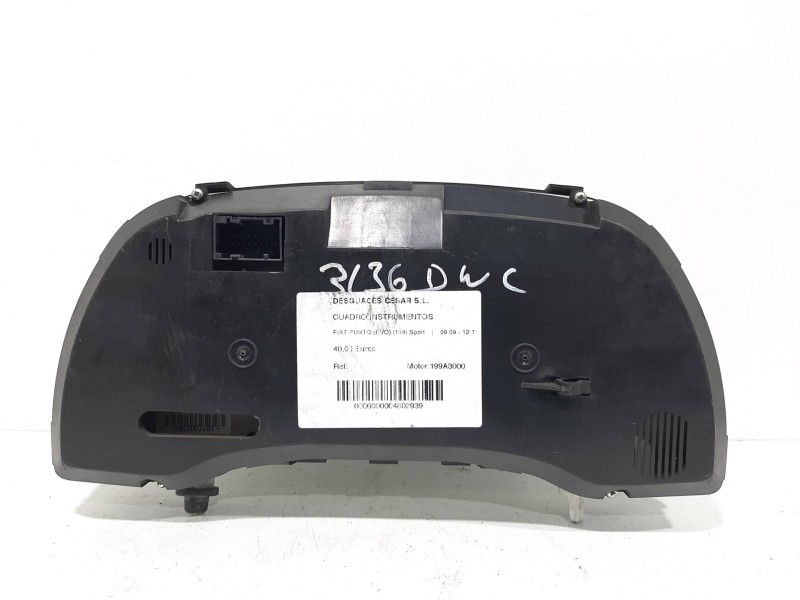 Recambio de cuadro instrumentos para fiat punto (evo) (199) sport referencia OEM IAM   