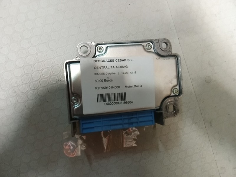 Recambio de centralita airbag para kia cee´d active referencia OEM IAM 959101H000  