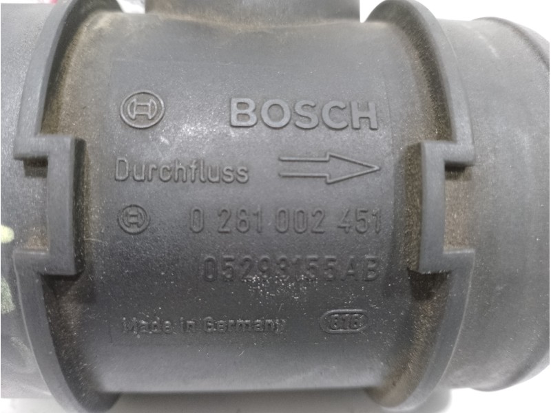 Recambio de caudalimetro para chrysler voyager (rg) 2.8 crd grand voyager limited referencia OEM IAM 0281002451 05293155AB 