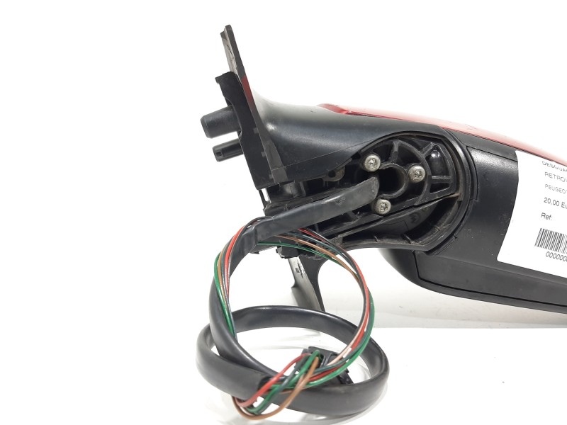 Recambio de retrovisor izquierdo para peugeot 307 break / sw (s1) sw pack referencia OEM IAM  GRANATE ELÉCTRICO