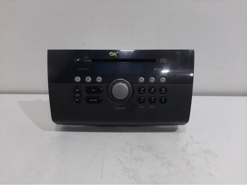 Recambio de sistema audio / radio cd para suzuki swift berlina (mz) gl (3-ptas.) referencia OEM IAM 39101  