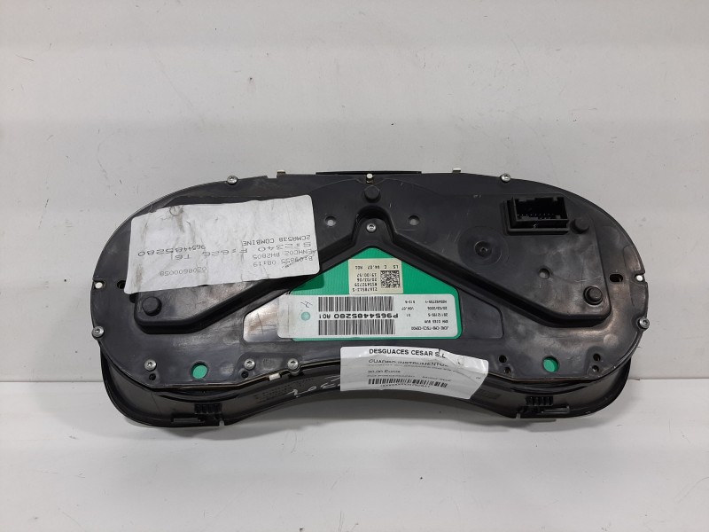 Recambio de cuadro instrumentos para peugeot 307 break/sw (s2) sw pack referencia OEM IAM P9654485280  