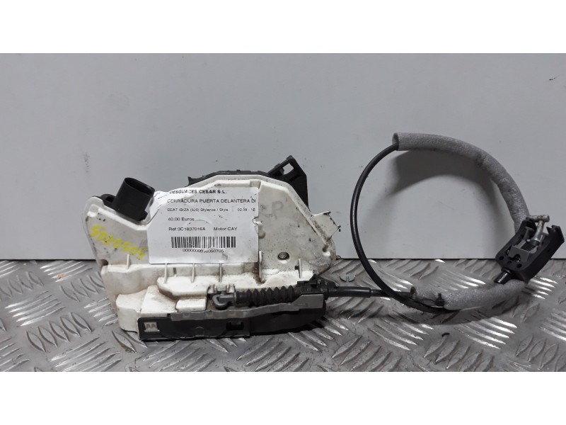 Recambio de cerradura puerta delantera derecha para seat ibiza (6j5) stylance / style referencia OEM IAM 3C1837016A  