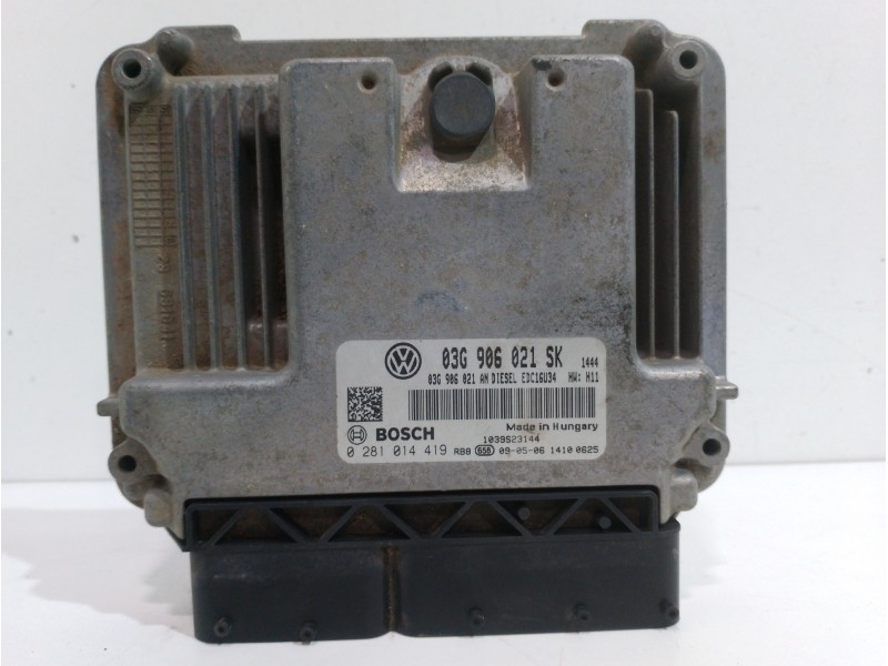 Recambio de centralita motor uce para seat altea xl (5p5) reference referencia OEM IAM 03G906021SK 0281014419 