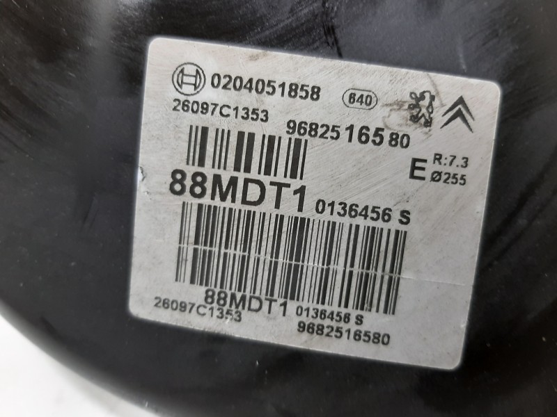 Recambio de servofreno para peugeot 308 confort referencia OEM IAM 9682516580 0204051858 