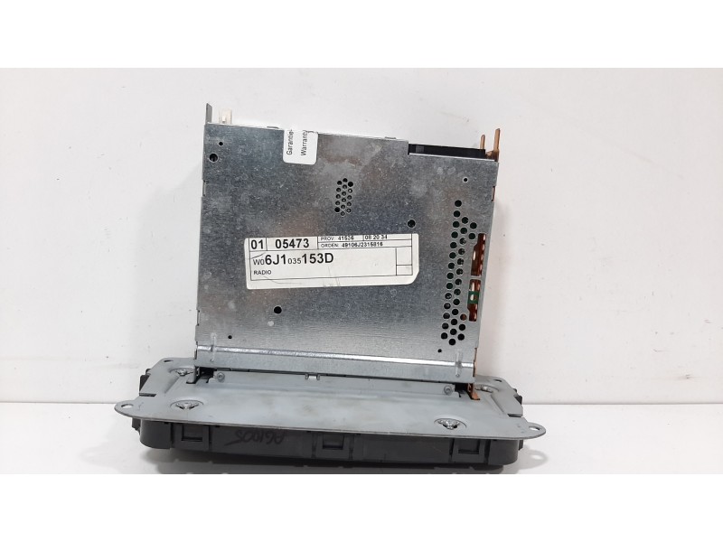 Recambio de sistema audio / radio cd para seat ibiza (6j5) stylance / style referencia OEM IAM 6J1035153D  