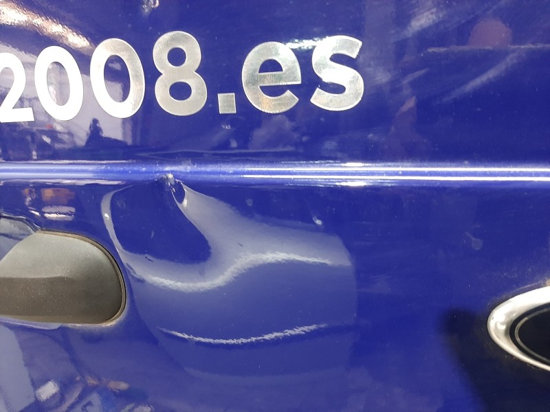 Recambio de puerta trasera derecha para ford transit connect (tc7) furgón (2006) referencia OEM IAM 4548935 AZUL 