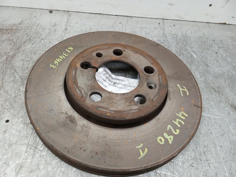 Recambio de disco freno delantero izquierdo para volkswagen polo (9n3) edition referencia OEM IAM   