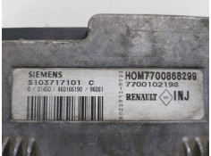 Recambio de centralita motor uce para renault megane i berlina hatchback (ba0) 2.0 alize referencia OEM IAM S103717101C HOM77008 2