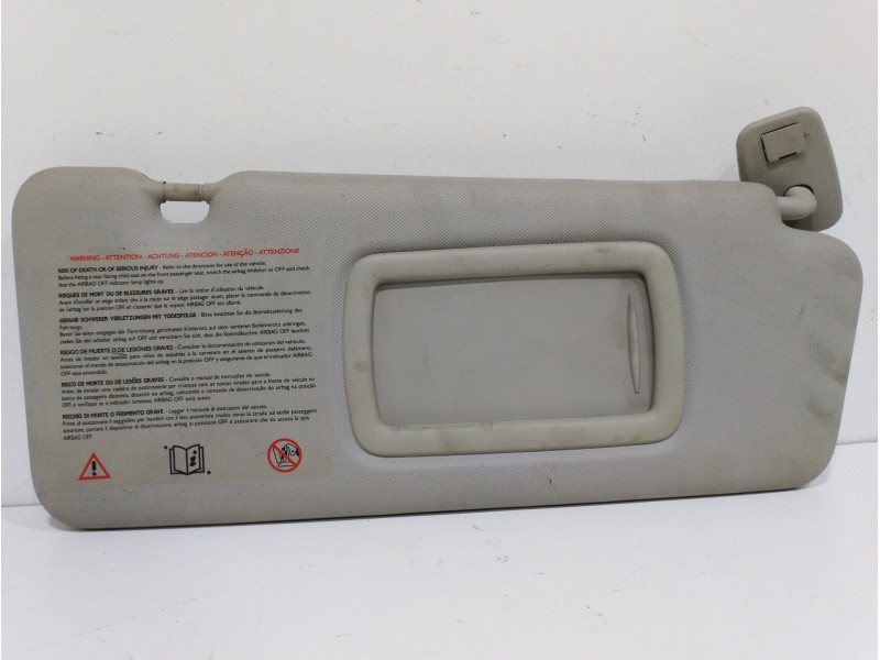 Recambio de parasol derecho para renault megane iii berlina 5 p expression referencia OEM IAM 964007324R  